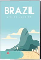 Framed Brazil