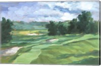 Framed Golf Course Study IV