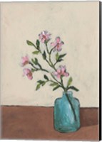 Framed Blossom in Blue Vase II