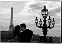 Framed Kiss in Paris