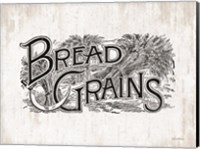 Framed Bread Grains