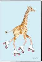 Framed Giraffe Joy Ride II