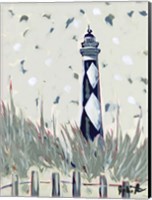 Framed Pop Lighthouse I
