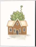 Framed Garden House Cactus