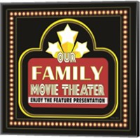 Framed Family Movie Theater