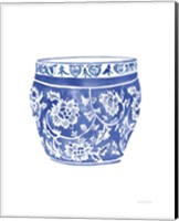 Framed Chinoiserie Vase IV