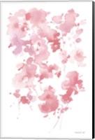Framed Cascading Petals II Pink