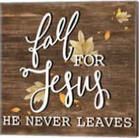 Framed Fall for Jesus