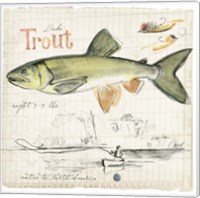 Framed Trout Journal III