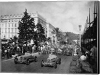 Framed Start of the 1933 Nice Grand Prix