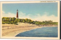 Framed Pensacola Lighthouse