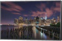 Framed New York City at Night