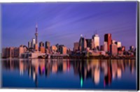 Framed Toronto Sunrise
