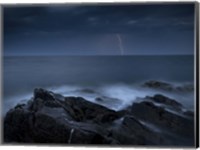 Framed Storm over a Sea