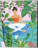 Framed Yoga with Plants II