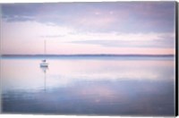 Framed Sailboat in Bellingham Bay I Vignette