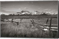 Framed Stanley Basin Fence