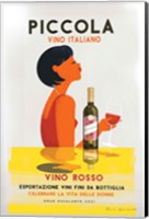 Framed Vino Rosso I