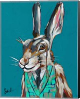 Framed 'Spy Animals III-Riddler Rabbit' border=