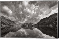 Framed Sawtooth Lake Reflection I