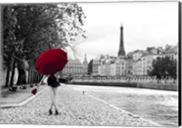 Framed Quai de la Seine