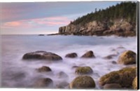 Framed Cobblestone Beach