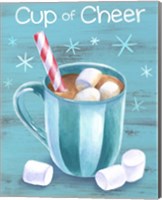 Framed Peppermint Cocoa I-Cup of Cheer