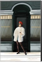 Framed Girl in Paris