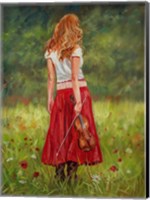 Framed Violinist