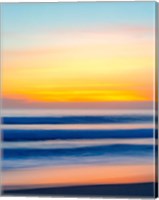 Framed Blurred Sunset