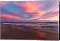 Framed Beach at Sunset