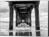 Framed Below the Pier