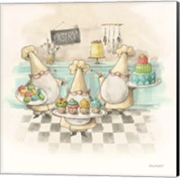 Framed Everyday Gnomes VI-Pastry