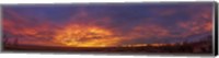 Framed Spectacular Sunrise Clouds