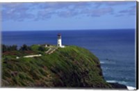 Framed Kilauea Point Lighthouse, Kauai, Hawaii