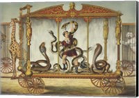 Framed Snake Wagon, circa 1874