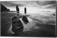 Framed Three Sisters Beach