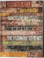 Framed Serenity Prayer