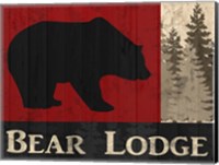 Framed Bear Lodge