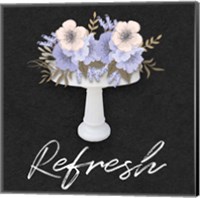 Framed Refresh Floral Sink