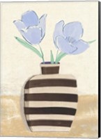 Framed Vase with Tulips II