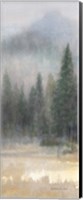 Framed Misty Pines Panel I