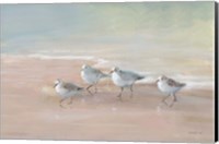Framed Shorebirds on the Sand I