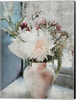 Framed Watercolor Vase 1