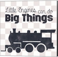 Framed Little Engines