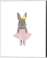 Framed Full Body Ballet Bunny