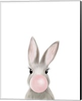Framed Bunny Bubble Gum