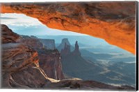 Framed Mesa Arch Canyonlands National Park