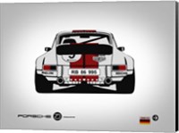 Framed Porsche 911 Rear