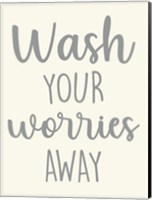 Framed Wash Worries